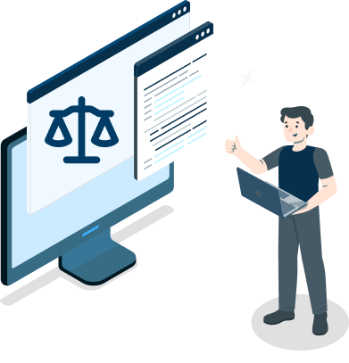 Legal documentation illustration